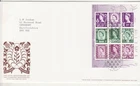 GB Stamps First Day Cover Booklet Pane NI154l from DX43 Country Definitives 2008