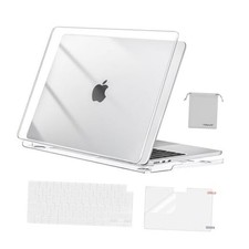 Compatible with MacBook Air 13 inch Case 2025 2024 2023 2022 M4 Crystal Clear