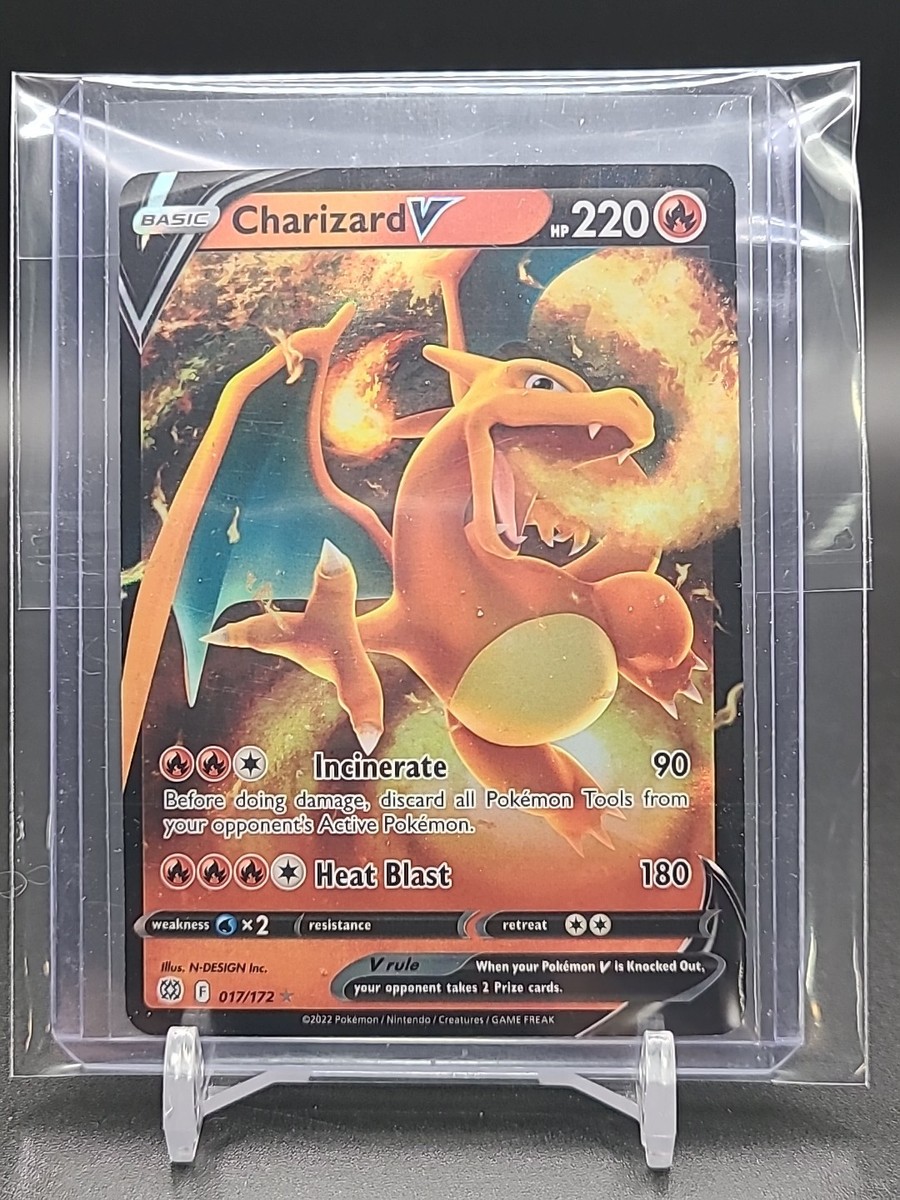 Pokemon Card - Charizard V Crown Zenith 018/159 Ultra Rare SWSH
