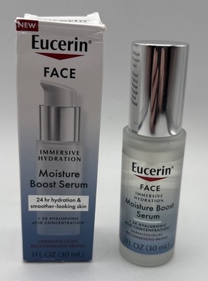 Moisture Boost Serum Face Eucerin 1 Fl oz New