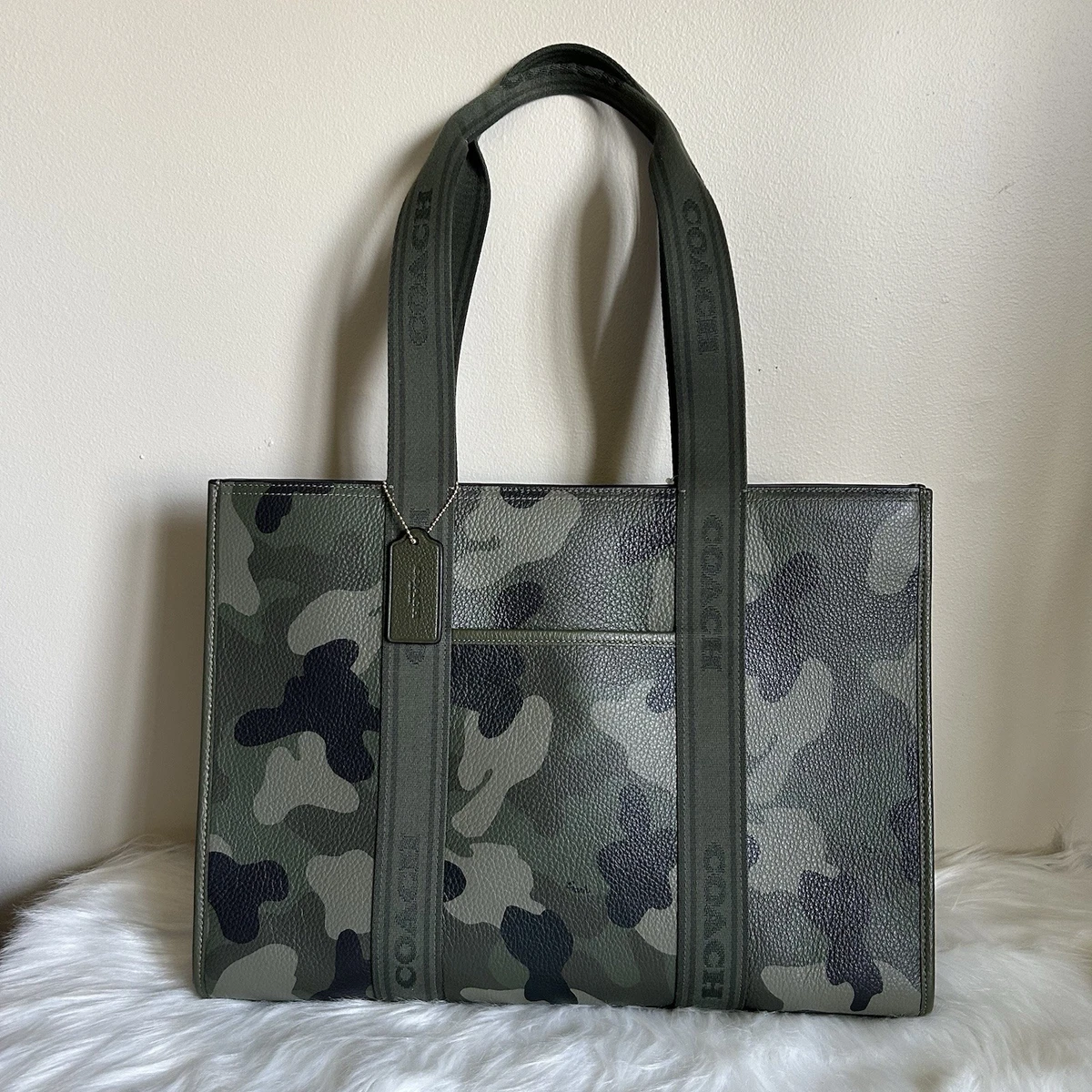 Coach 迷彩手提包和女士手提包| eBay
