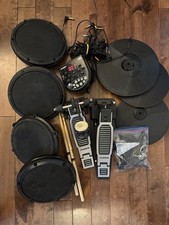 Alesis DM6 Electronic Electric Control Drum Module Untested Parts Pads Cymbals