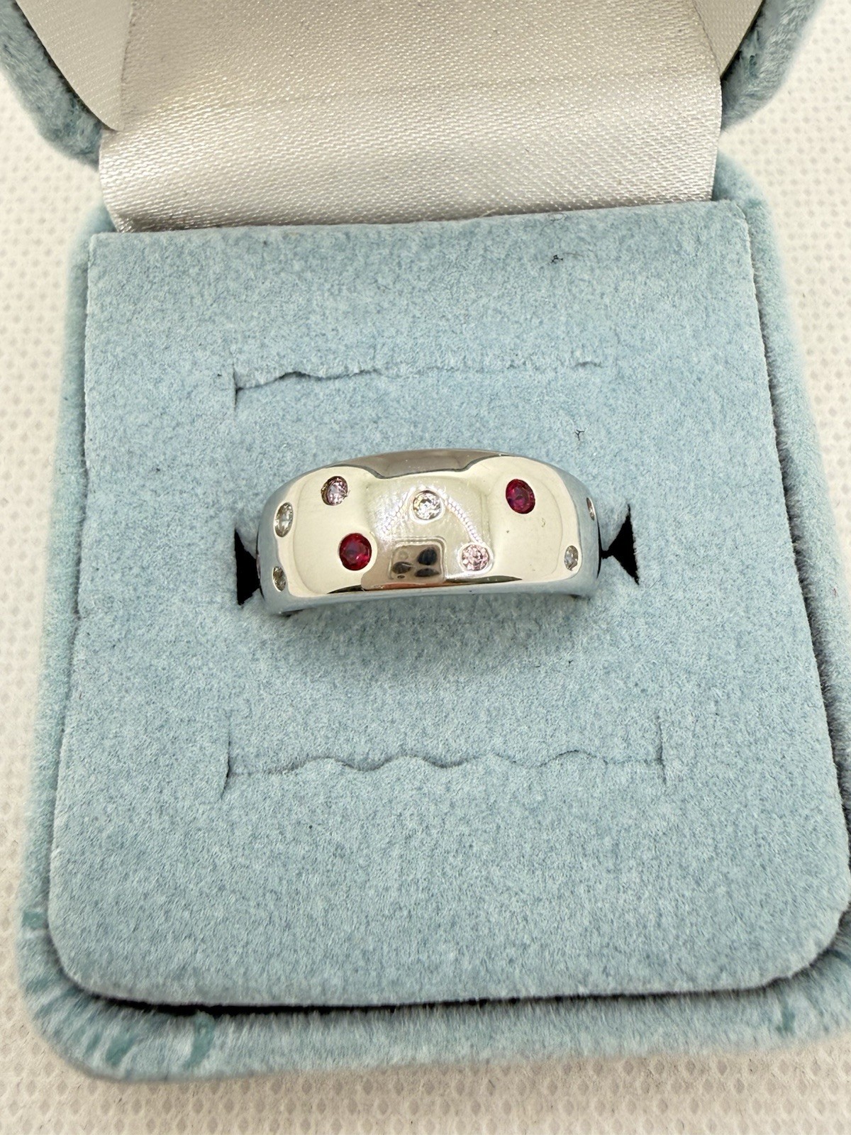 Epiphany 925 Sterling Silver  Ring Multi stones M… - image 2