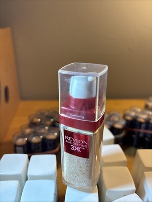 Revlon Age Defying 3X Foundation 10 BARE BUFF 1 fl oz SPF 20 NEW SEALED