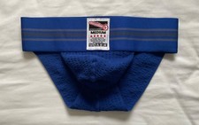 Aussiebum Jockbrief Blue, Medium. Jockstrap style. New.