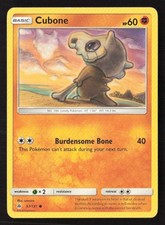 Cubone 57/131 Common Forbidden Light Pokemon Lightly Played
