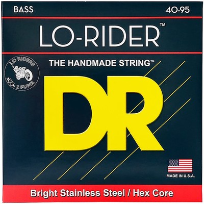 DR Strings LoRider LLH40 Electric Bass Strings (4095)