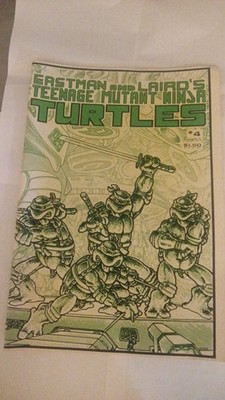 Teenage Mutant Ninja Turtles #4 1st Print Mirage 1985 Eastman & Laird TMNT 7.0