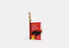 NWT Coach I Know Why The Caged Bird Sings By Maya Angelou Book Bag Charm