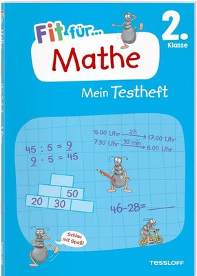 Fit für Mathe 2. Klasse. Mein Testheft | Julia Meyer (u. a.) | Broschüre | 48 S.