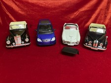 4 Modellauto-Set - Maßstab 1:18 – MB 300S, MB 140A, BMW 507, BMW 502 V8
