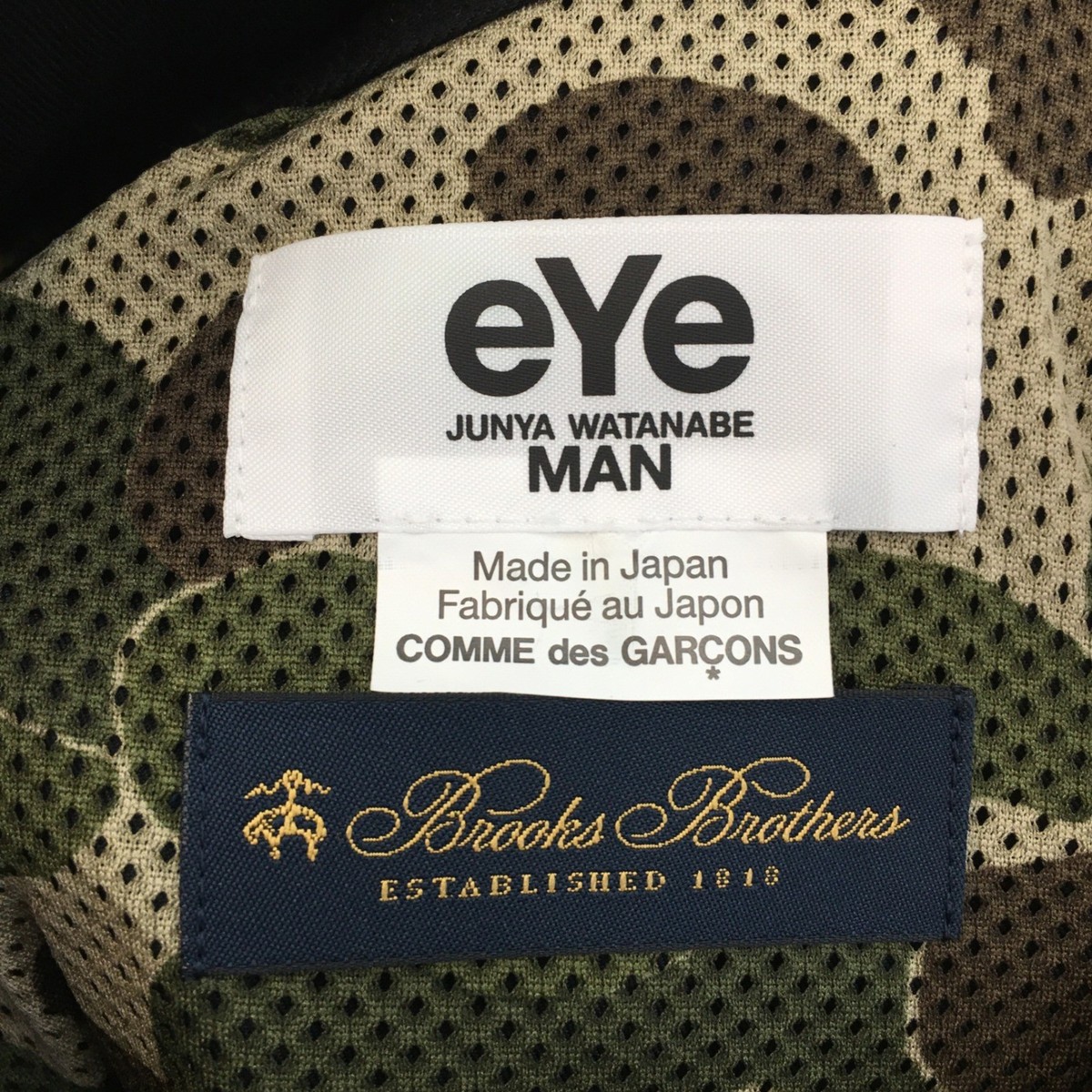 EYE Junya Watanabe COMME des GARCONS x Brooks Brothers Jacket Made