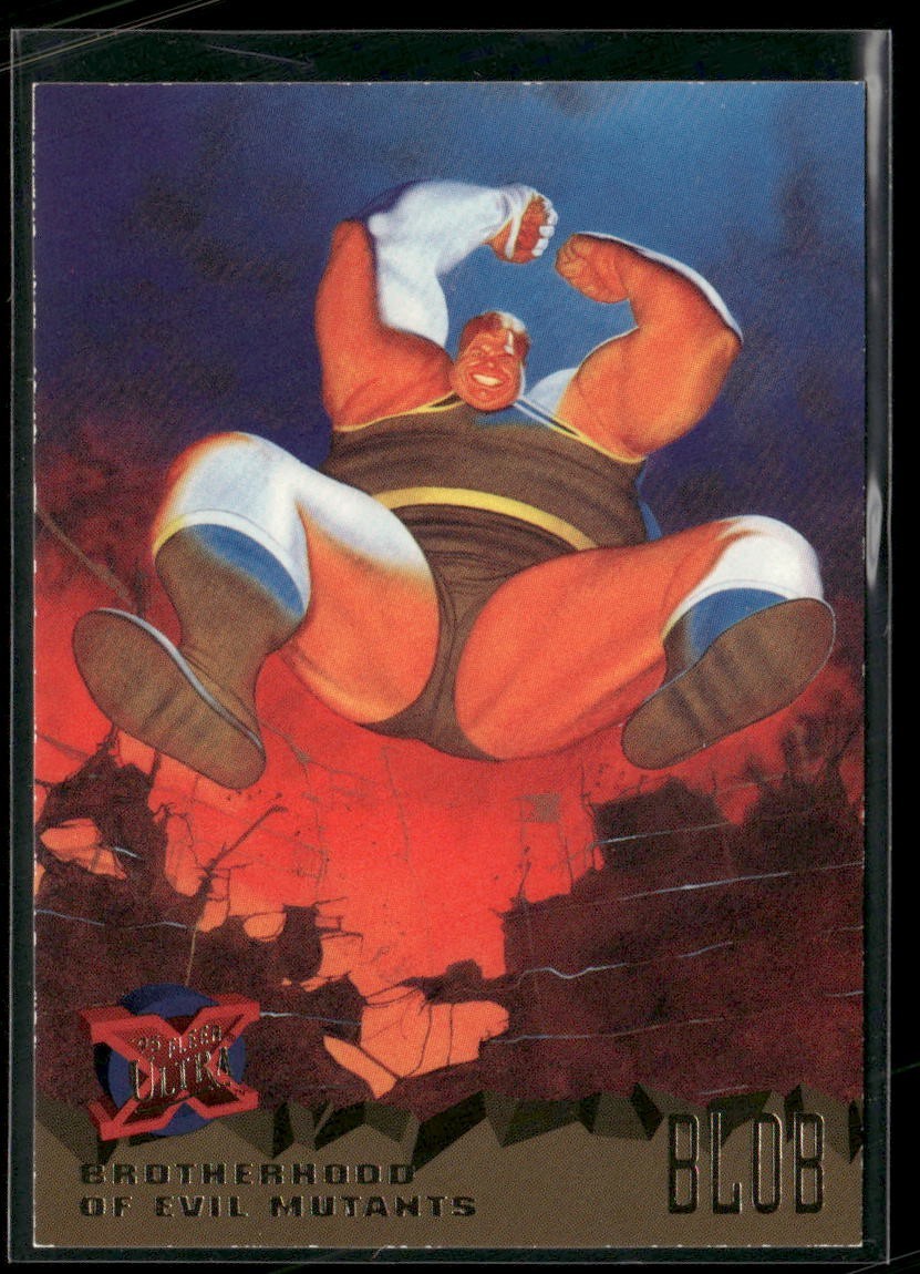 BLOB #58 Base 1995 Fleer Ultra Xmen Marvel Collectible Card