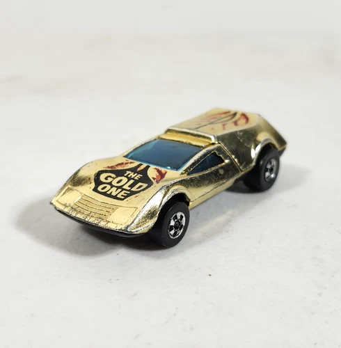 Vintage Hot Wheels 1969 The Gold One Buzz Off Series Car Toy Vehicle Loose