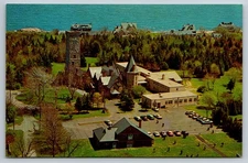 Narragansett Pier Rhode Island Lady of Peace Retreat House 1963 Postcard RI