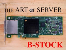 [B-STOCK] Genuine LSI 9207-8e SAS HBA 6Gbps PCI-E 3.0 P20 IT mode ZFS TrueNAS