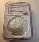 2008-W U.S. Mint American Silver Eagle Burnished NGC MS70 1 oz .999 8683975-048