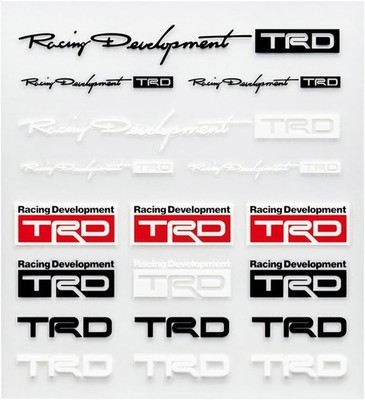 TRD LOGO MINI Sticker For Toyota Racing Development Car Decal 08231-SP182 New