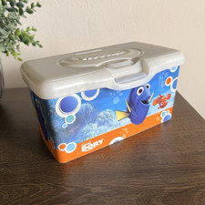 Huggies Finding Nemo Dory Baby Wipes Container Disney Dispenser Box Flip-Top Lid