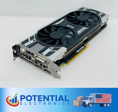 USED - EVGA GeForce GTX 1080 8GB GDDR5X Graphics Card 08G-P4-6181-KR