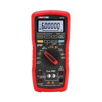 UNI-T Industrial DMM 1000V/10A, TRMS, IP67, Bluetooth, CAT IV 1000V