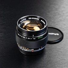 Olympus G.Suiko Auto-S 55mm f1.2 Lens. OM-System Mount. Mint Condition.