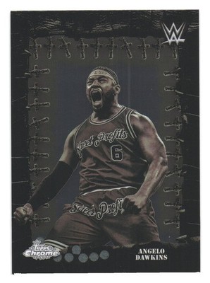 2025 Topps Chrome WWE x Cactus Jack Wrestling Famed Phantoms Angelo Dawkins