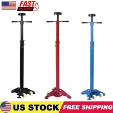 Under Hoist Support Stand 34 Ton Screw Jack Stand Adjustable 38-75 In Height Under Hoist Support Stand 34 Ton Screw Jack Stand Adjustable 38-75 In Height