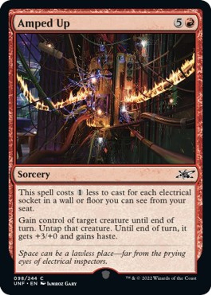 LP Foil - Amped Up UNF - 98 Unfinity