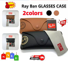 CUSTODIA OCCHIALI RAY BAN - CUSTODIA OCCHIALI DA SOLE RAY BAN - PANNO PULIZIA RAY BAN FST PST NUOVO