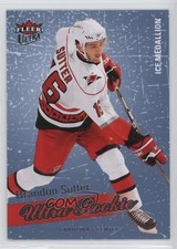 2008-09 Fleer Ultra Ultra Rookie Ice Medallion 36/100 Brandon Sutter #255 0f2