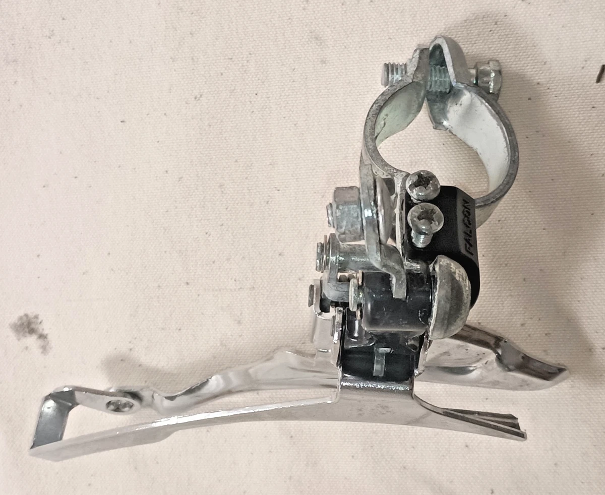 Pince De Dérailleur Avant Falcon E3 - 28.6mm - 6 Vitesses - Tirage Supérieur - Occasion