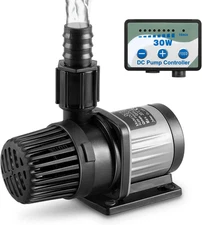 310GPH Nano Aquarium DC Pump with Controller,12W Small DC24V Return Pump for Sma
