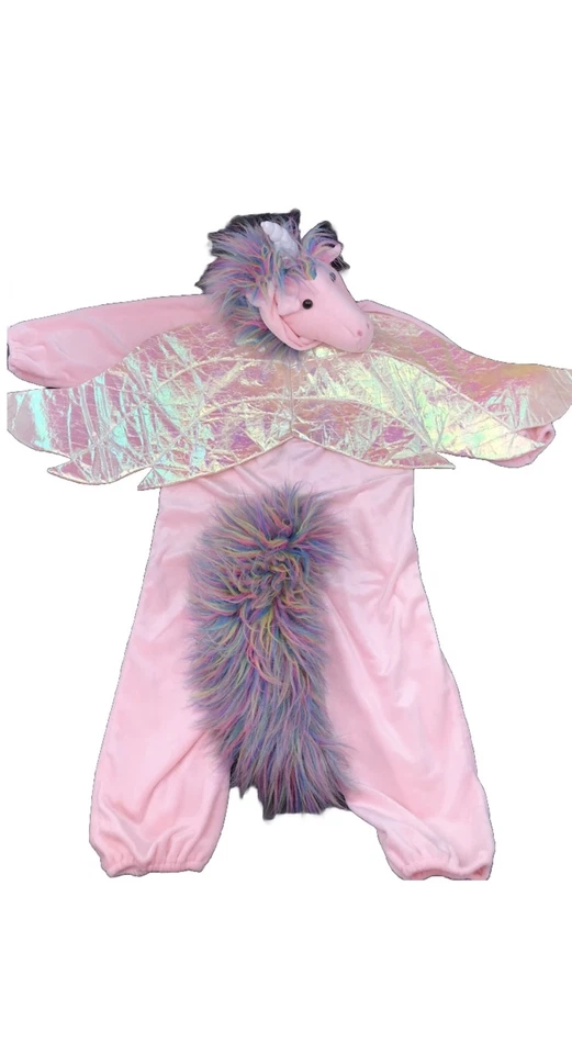 "Disfraz de felpa de unicornio con alas Chosun para niños talla XL se adapta a 7-8 aproximadamente 50"" Chosun" Foto 2 de 4