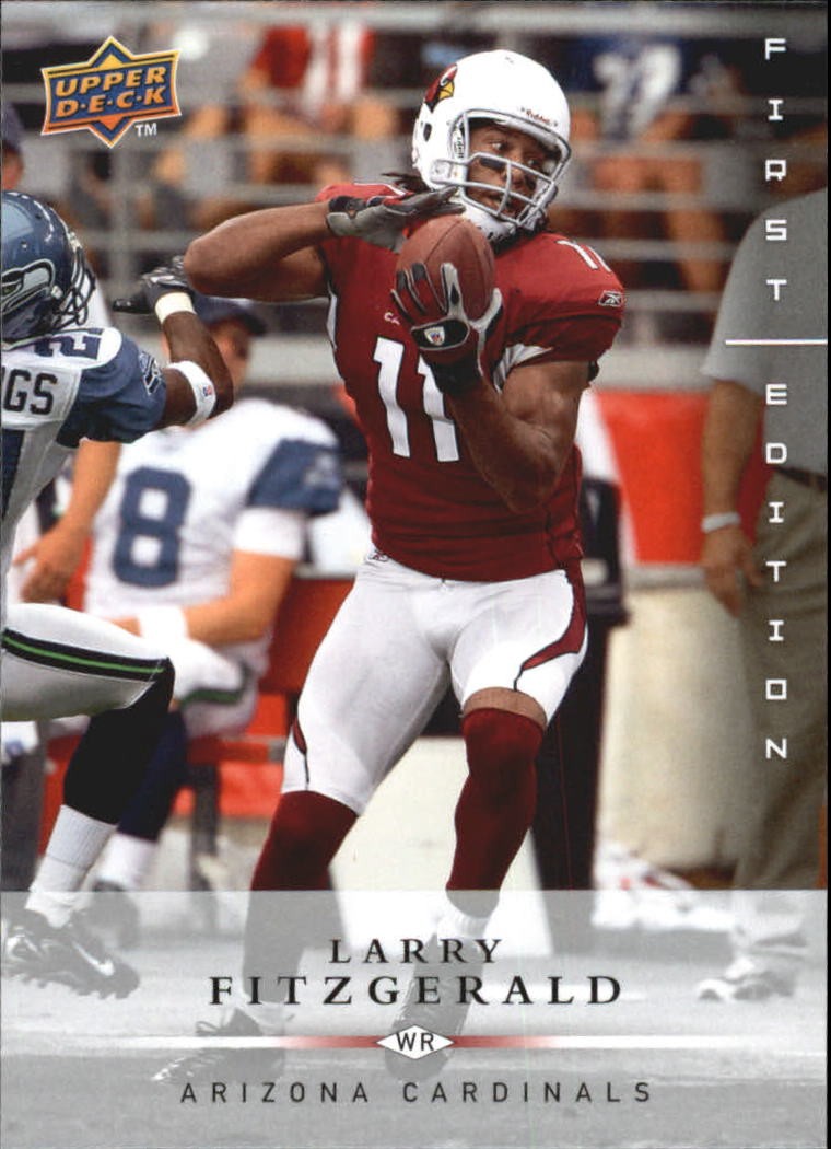 2008 Upper Deck First Edition #3 Larry Fitzgerald - FB