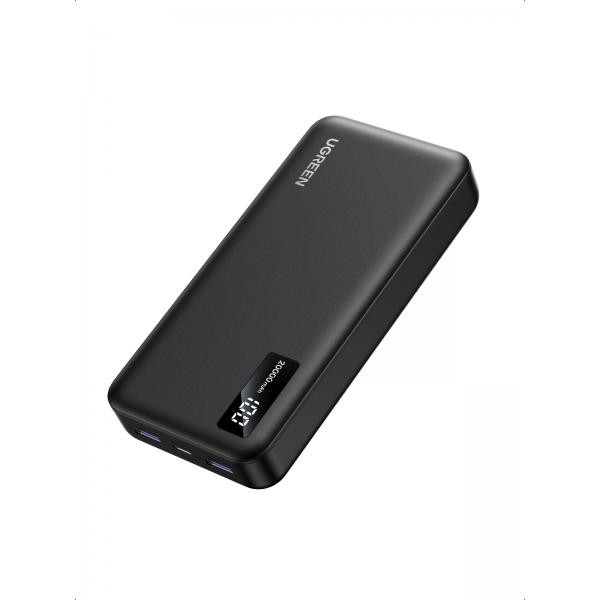 Ugreen Nero Batteria Esterna Pb312, 20000Mah, 22.5W, Qc + Pd, 1 X Usb-C - 2 X Usb-A, Nera - Immagine 2