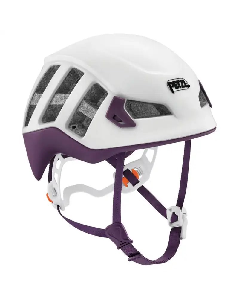 - Casco Petzl Meteora 52-58 cm, Blanco/Violeta