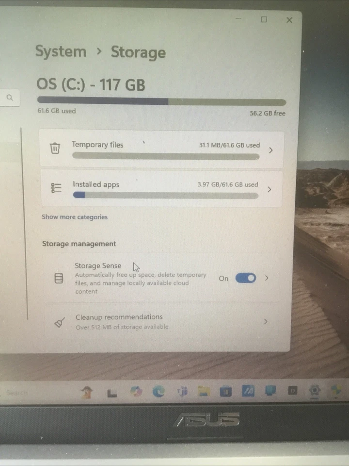 Asus VivoBook X515M Intel Pentium(R) N5030 4GB RAM 128GB SSD Win11Home - Image 3 of 4