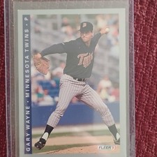Fleer 1993 Gary Wayne Minnesota Twins Baseball Card #645 Base Set