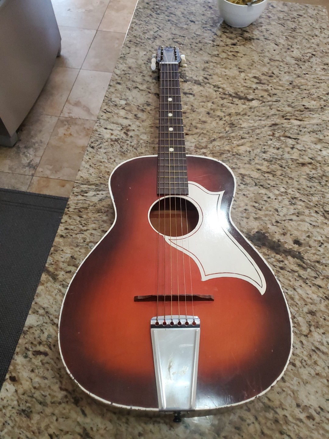Vintage Silvertone Accoustic Guitar