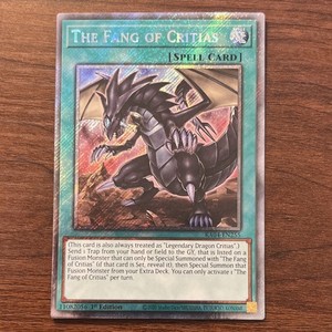 Yugioh the Fang of Critias | eBay Yugioh the Fang of Critias | eBay