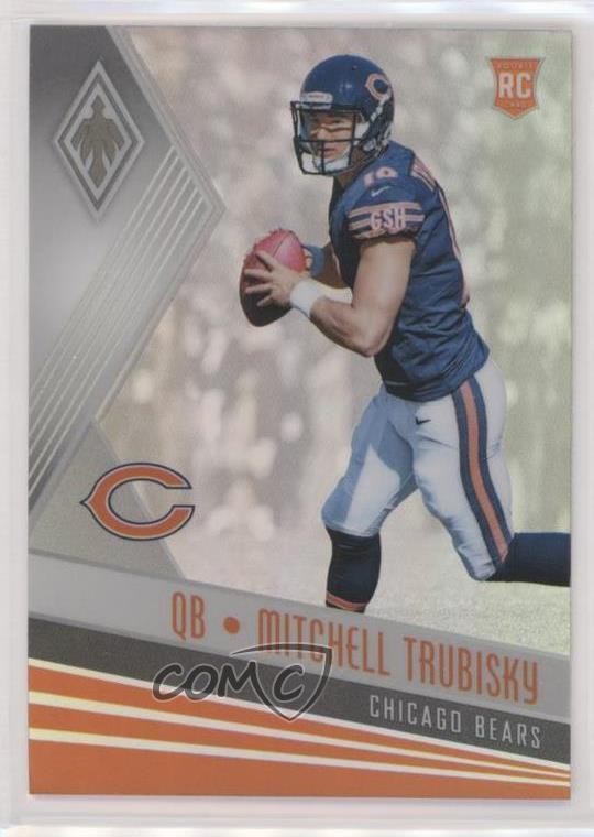 2017 Panini Phoenix Rookies Mitchell Trubisky #102 06on