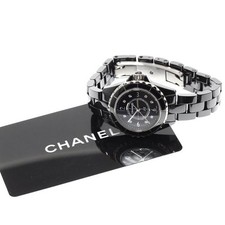 Chanel J12 H2569 29mm SS Black Dial Quartz Watch #C5639