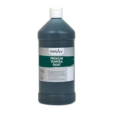 Handy Art Premium Tempera Paint Quart Black