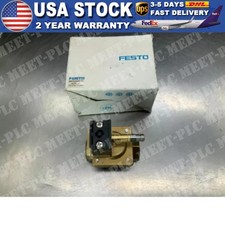 New MN1H-2-3/8-MS Festo 161727 Solenoid valve Fast Shipping