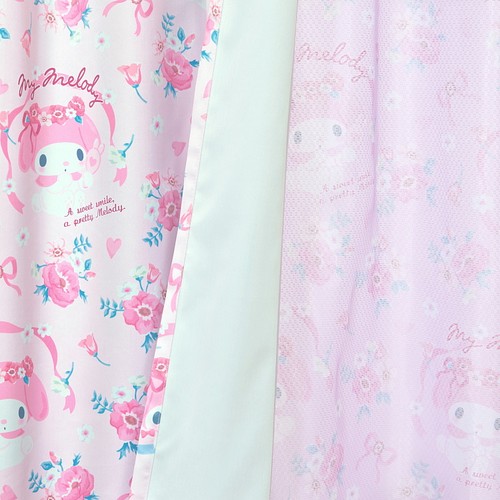 Lotto 4 tende oscuranti Sanrio My Melody e tende in pizzo corte 39,3 pollici x 53,1 pollici - Foto 4 di 5