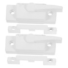 2 Sets Amerikanisches Halbmond-Fensterschloss Fenster-Flügelschloss