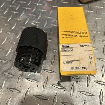 Hubbell Variload HBL45135 Twist-Lock Connector Body 30A 4-Pole 5-Wire 250/600V