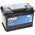 Exide Excell 12V 74 Ah 680A EN Autobatterie ersetzt 70Ah 71Ah 73Ah 75Ah 77Ah