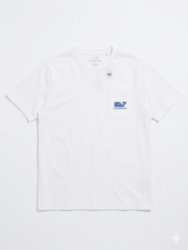 Vineyard Vines T-Shirt Boys White Cap Tropica...